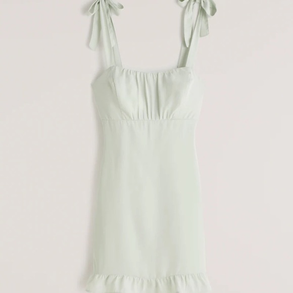 Abercrombie & Fitch Dresses & Skirts - Abercrombie Mint Green Tie Strap Dress